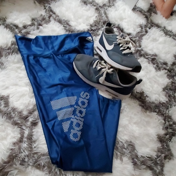 adidas pants and nike shoes